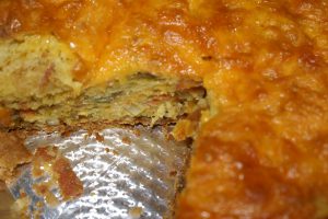 What’s on the Menu – Bacon/Vegetable Quiche